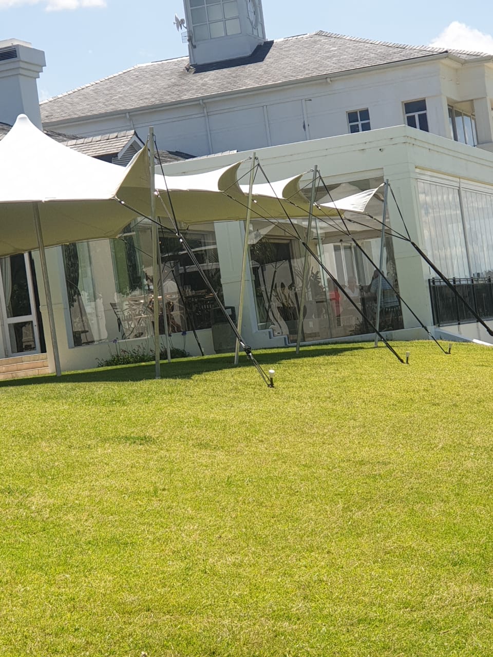 Stretch Tent Setup